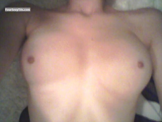 Tit Flash: My Medium Tits (Selfie) - How About These? from United States